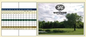 Scorecard Quig #39 s Maplewood Golf Course